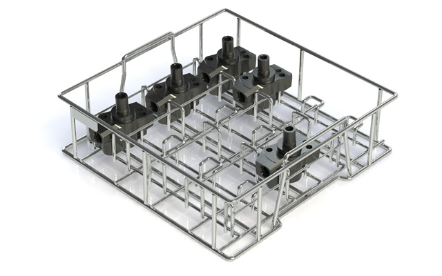 Drahtkorb für Pumpengehäuse