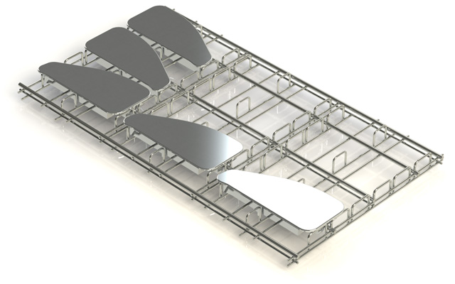 Drahteinsatz für KLT-Behälte